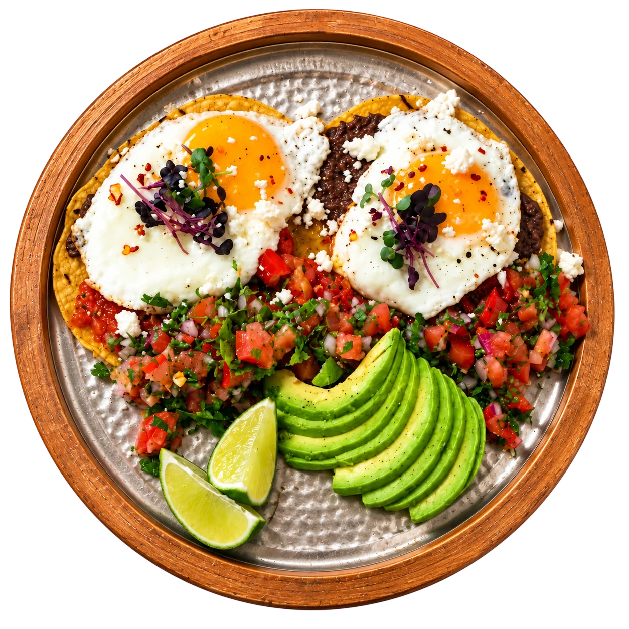 Huevos Rancheros Mexican breakfast