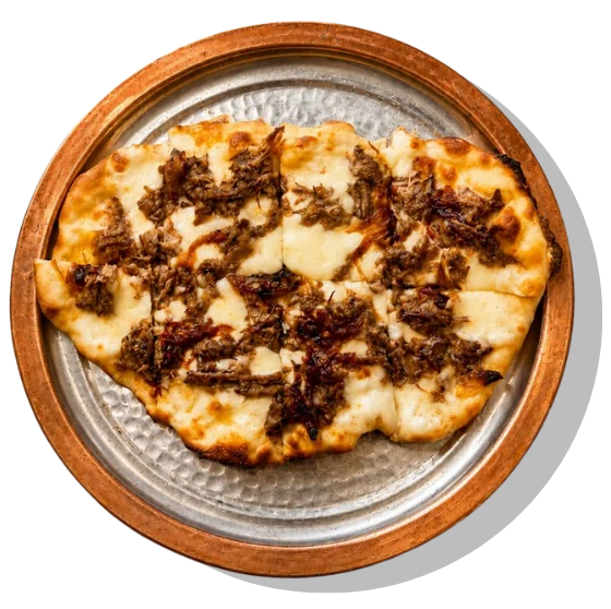 18-Hour Sous-Vide Beef Pide